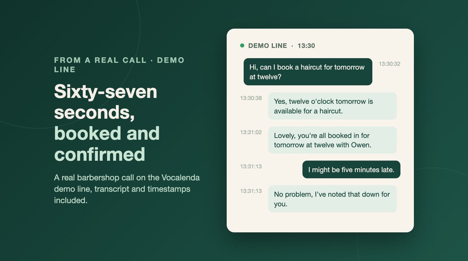 AI Receptionist for Barbershops: What It Actually Does on a Real Call